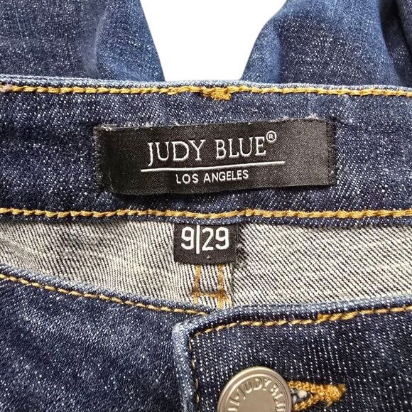 Judy Blue Distressed Skinny Fit Jeans Sz 29 - Picture 6 of 9
